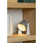 Lampa stołowa CHAGO 1xE14 Grey 45564/01/36 Lucide - zdjęcie dodatkowe 2
